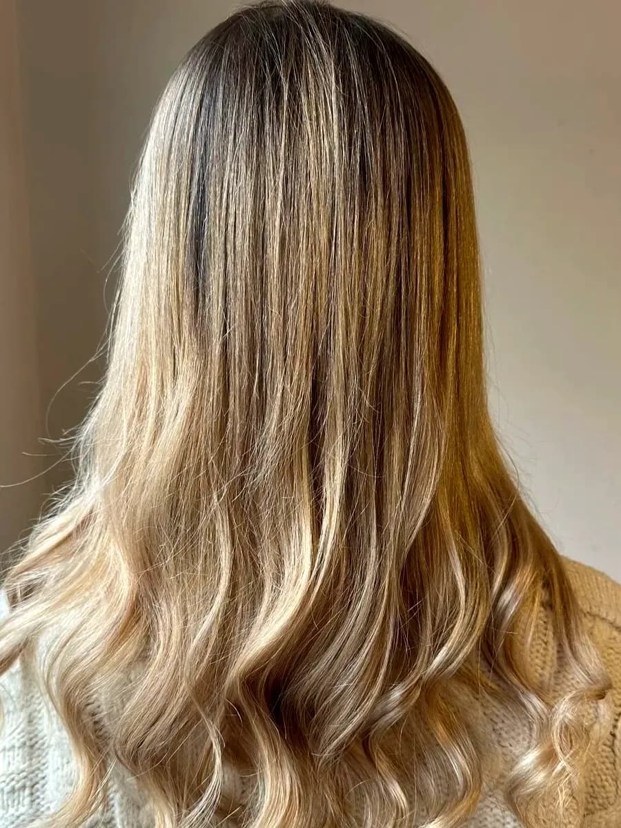 Balayage — Nachher Frisur bei Gitta's Haarmonie