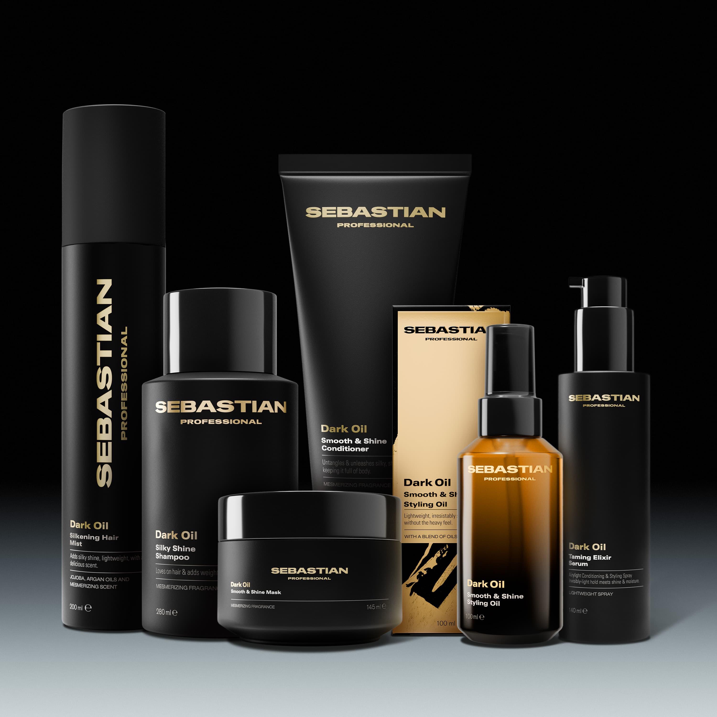 Dark Oil — Produktlinie bei Gitta's Haarmonie
